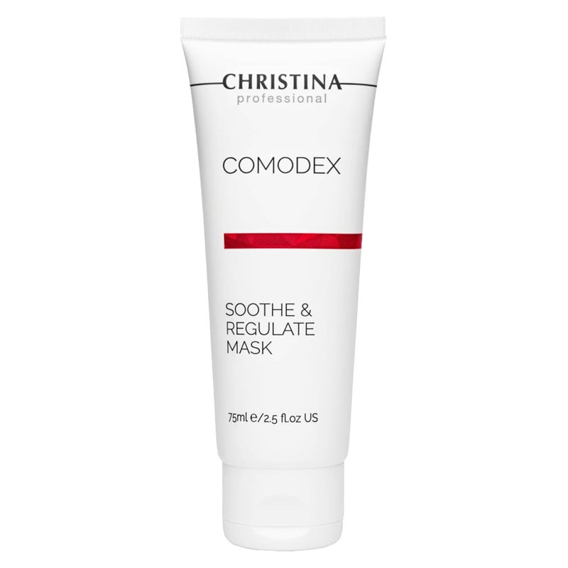 -CHRISTINA- CHRISTINA Comodex  Soothe  Regulate Facial Mask for Oily Skin  Balances Sebum Secretion  Face Masks Skincare Soothes Irritation and Redness  Prevents Blemishes Reoccurrence 75ml