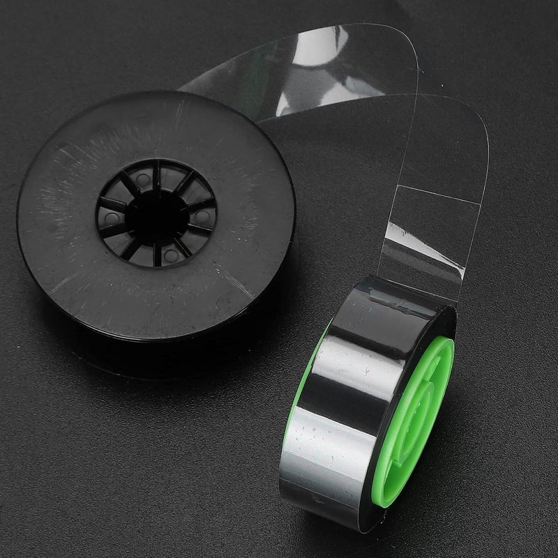 5Pcs Ink Ribbon Black Green for Printer IR300B/380E/390A/370A, High Temperature , Clear Printing, Small Size, Easy to Carry and Store, Accurate Hole Position - Image 2