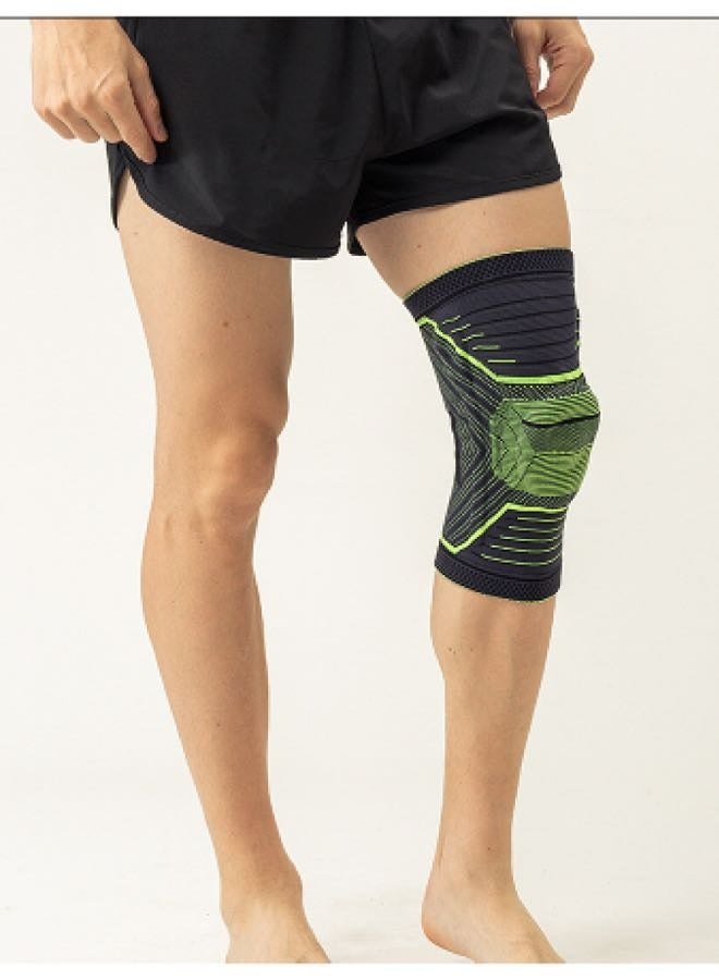 Cuken 1 Piece Professional Knee Brace with Patella Gel Pads & Side Stabilizers,Knee Pads for Running,Meniscus Tear,ACL,Arthritis,Joint Pain Relief，Applicable population weight: 65-75KG  - Image 4