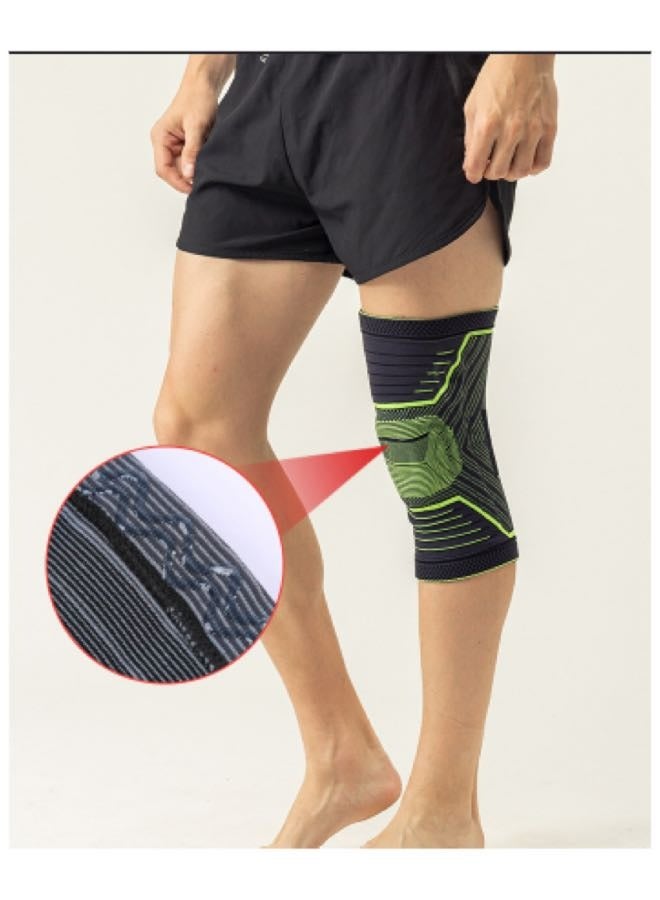 Cuken 1 Piece Professional Knee Brace with Patella Gel Pads & Side Stabilizers,Knee Pads for Running,Meniscus Tear,ACL,Arthritis,Joint Pain Relief，Applicable population weight: 65-75KG  - Image 5