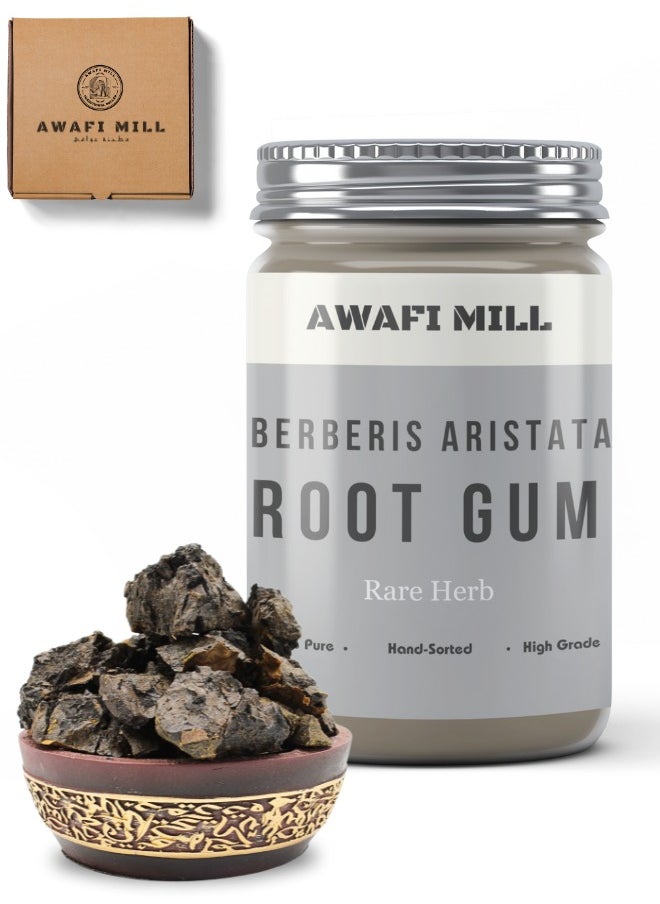 Awafi Mill Himalayan Rasaut Gum | Raswanti Extract | Rasanjana Gum | Rasavanti | Berberis Aristata Root | Natural | Pure Himalayan Forest  - Image 1
