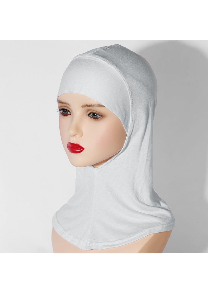 Cotton Hijab Head Scarf Classic Long Scarf Turban Cap for Girls Amira Muslimah - Image 1