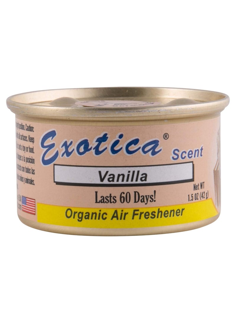 Organic Air Freshener Lasts 60 Days Vanilla