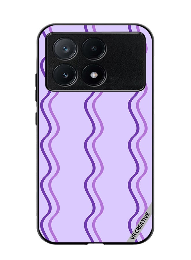 VR CREATIVE Protective Case Cover For Xiaomi Poco X6 Pro Strips Design Multicolour - Image 1