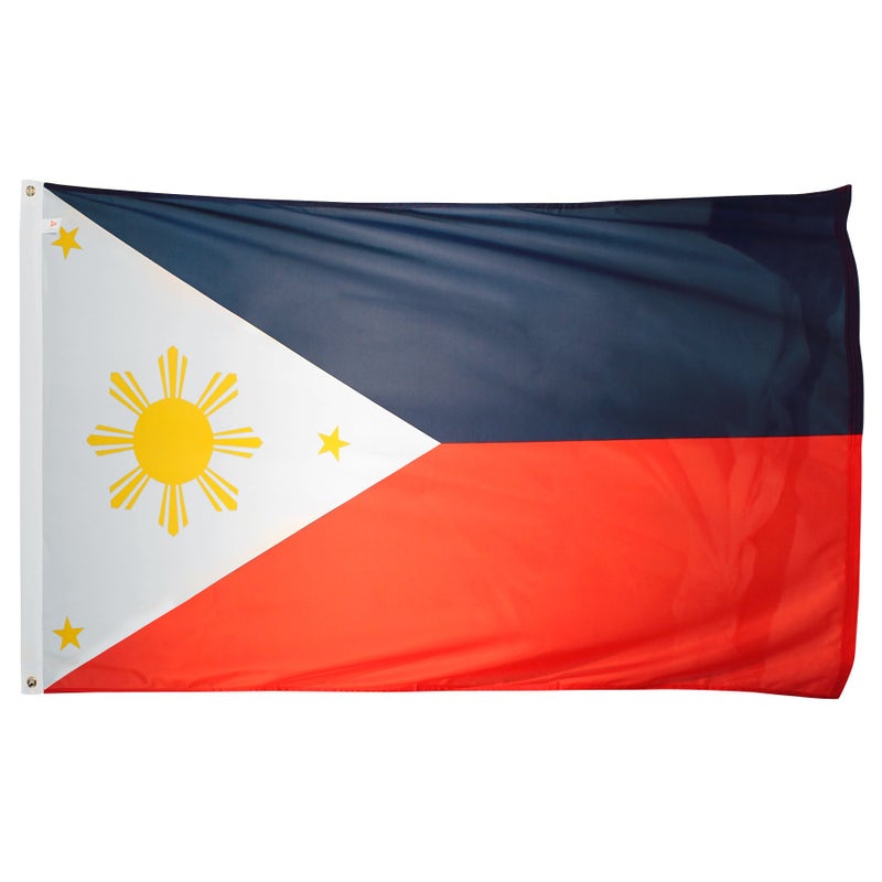 US Flag Store علم الفلبين من متجر العلم الأمريكي، بوليستر سوبر كنيت، 3 × 5 أقدام - Image 4