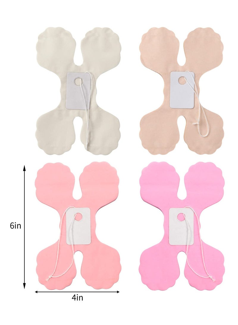 Peach Party Decoration Flutter Garland,Paper Pull Party Banner Pink and White,For Couple Confession Day Clover Hanging Banner,Wedding Girl Birthday Bride Wedding Engagement Party Decoration - Image 4