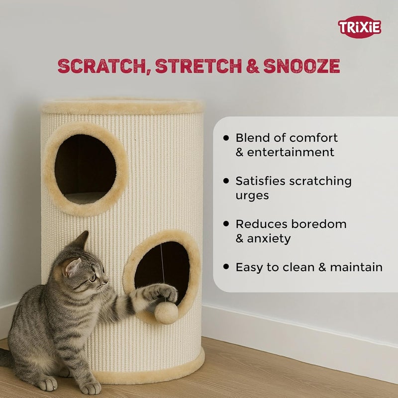 Trixie Pet Products 3-Story Samuel Cat Tower - Image 4