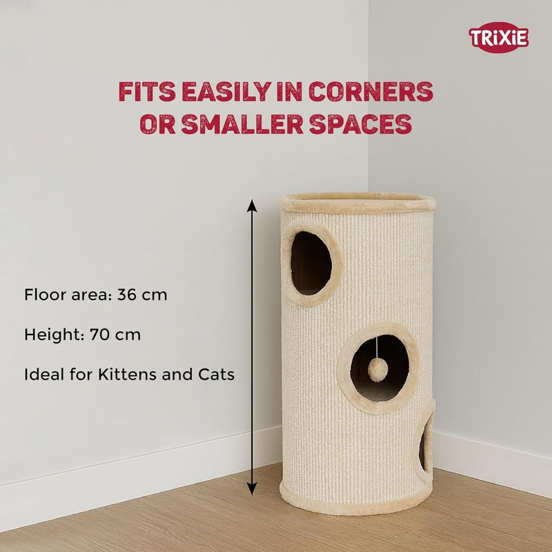Trixie Pet Products 3-Story Samuel Cat Tower - Image 5