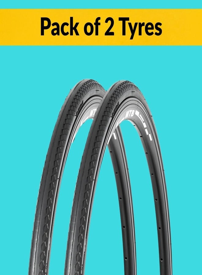 FCCRACING Ralson 700 * 28C Bicycle Tyres | Nylon Cycle Tyre | Durable Grip & Smooth Cornering Tyre | Bicycle Tyre | Pack of 2 - Image 5