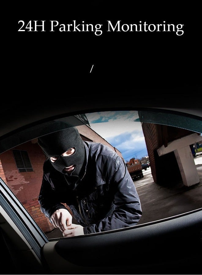 DUNISO Dash Cam Front and Rear 2K+1080P, Free 64GB SD Card, Built-in WiFi, 2K Single Front Dash Camera for Cars, Car Camera, Dual Dashcams for Cars with Night Vision, 24 Hours Parking Monitor, Loop Recording - Image 5