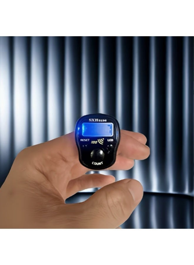 SXH Finger Counter with whole hundred Reminder and LED Display 0-99999, Three Buttons, counting, Reset, Luminous Light - Image 5