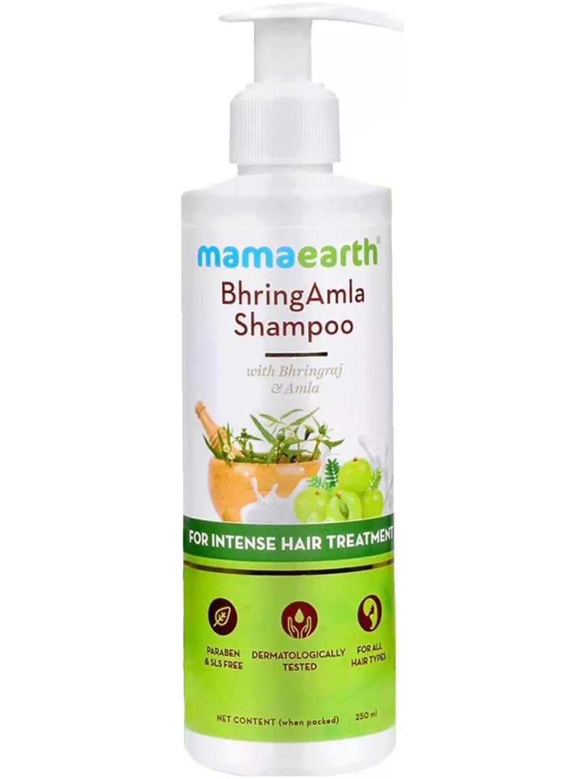 Mamaearth - MAMAEARTH Bhring Amla Shampoo, 250 ml - Image 1