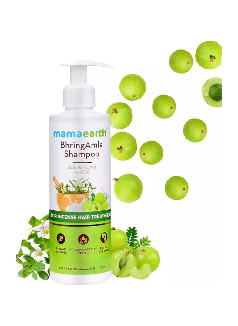 Mamaearth - MAMAEARTH Bhring Amla Shampoo, 250 ml - Image 1