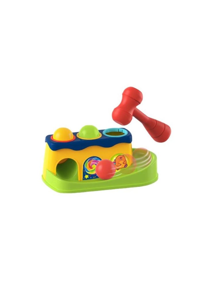 HUANGER Hammer and Ball Drop Games for Boys and Girls – Ball-Hitting Toys for Toddlers - Image 1