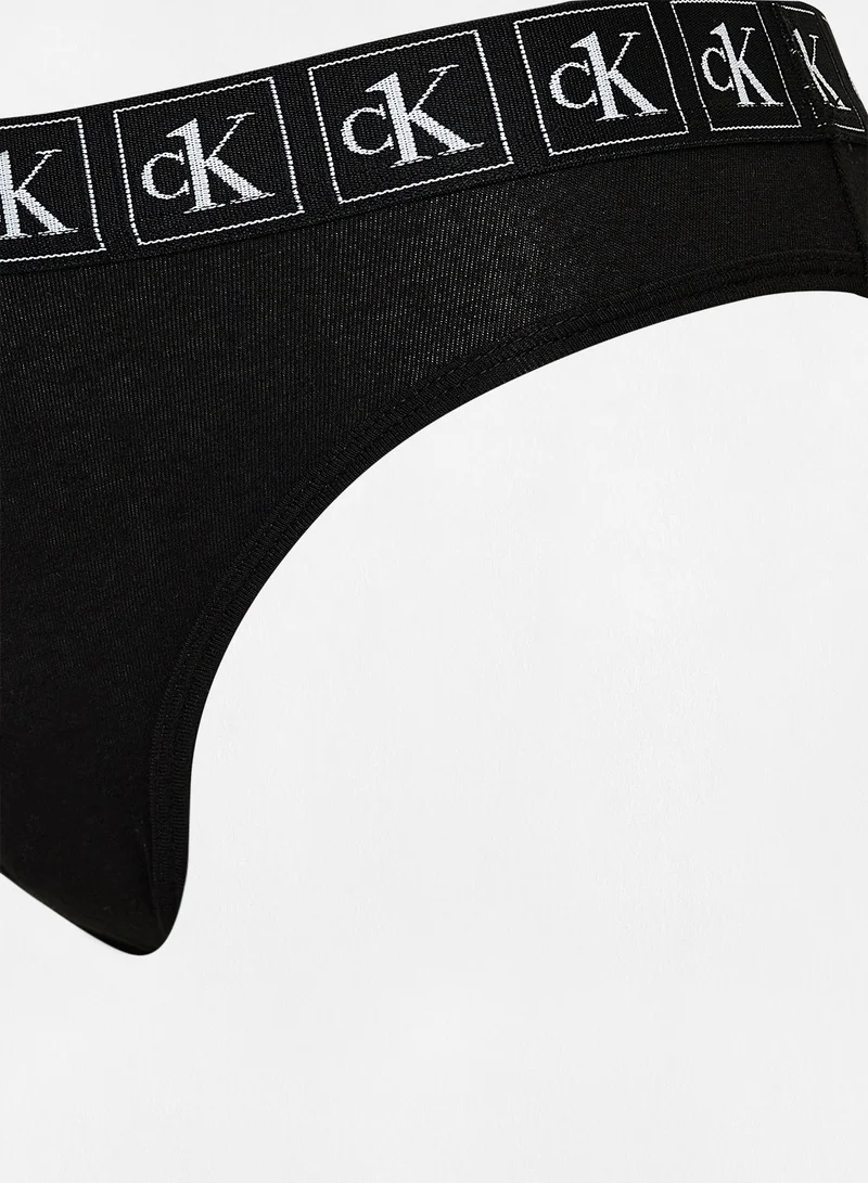 Calvin Klein Jeans Teen Girls Logo Bikini Briefs (Pack of 2)