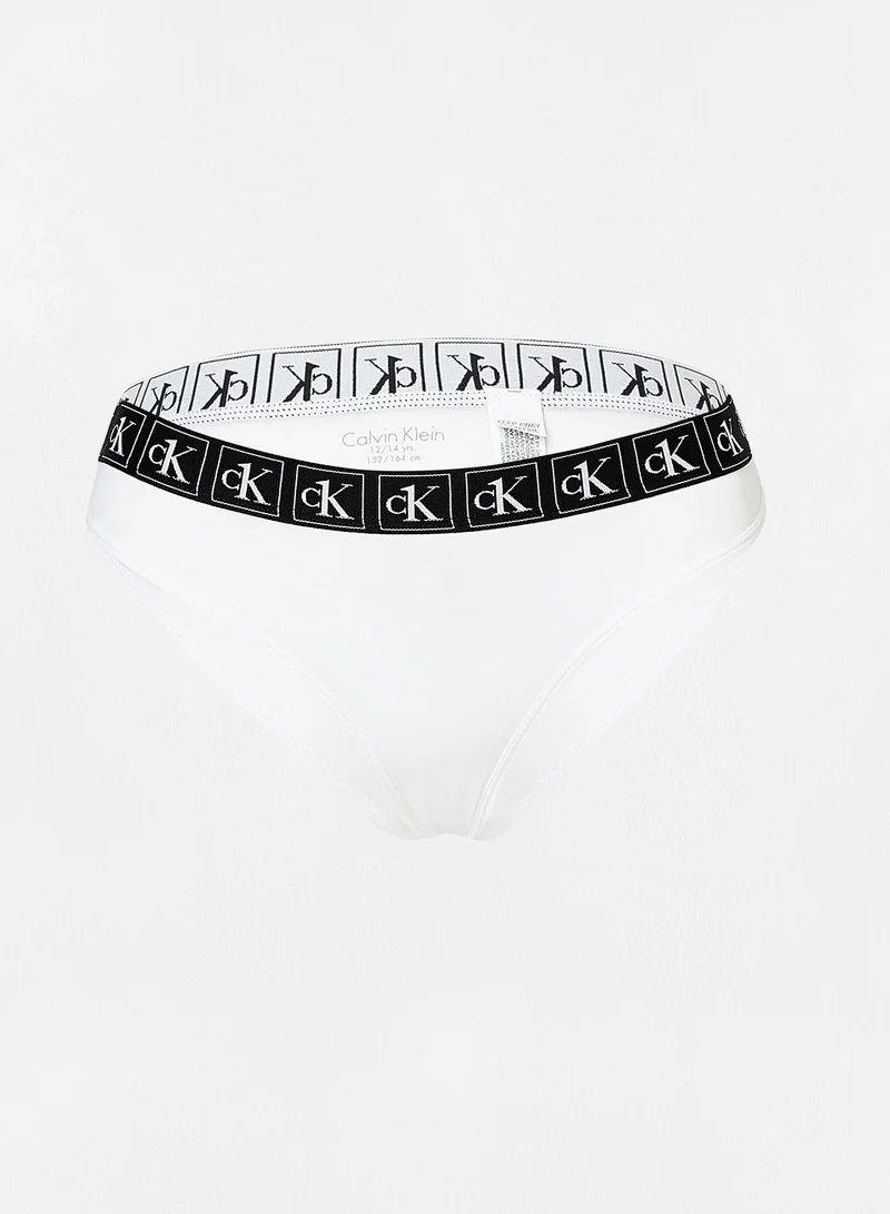 Calvin Klein Jeans Teen Girls Logo Bikini Briefs (Pack of 2)