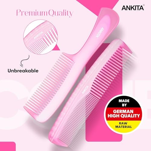 Ankita Hair Comb Set of 2|Hair Styling Comb For Grooming |Hair Comb For Men and Women|(2in1 Set) - Image 3