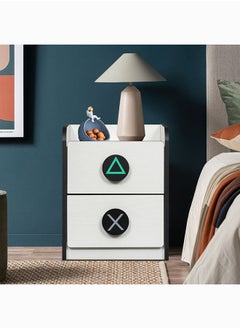 Home Box طاولة جانبية ذات درجين من Gamerz مقاس 40 × 50 × 40 سم  - Image 1