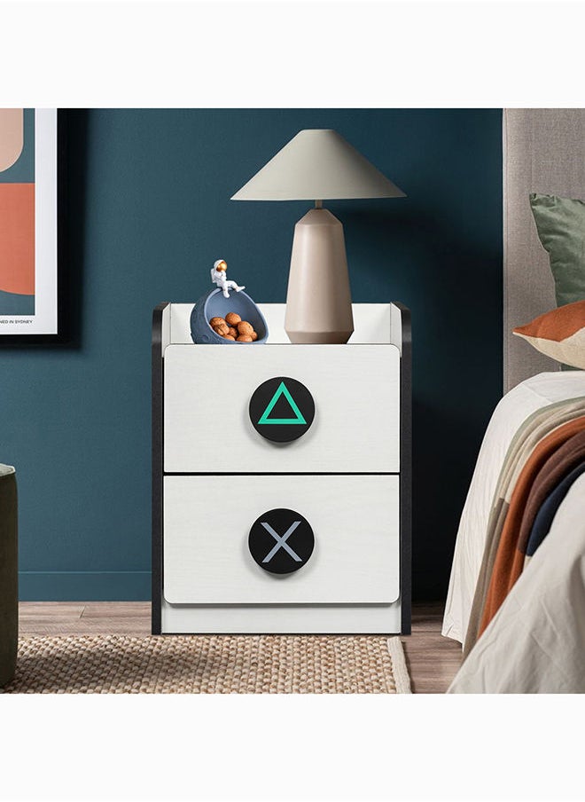 Home Box طاولة جانبية ذات درجين من Gamerz مقاس 40 × 50 × 40 سم  - Image 1