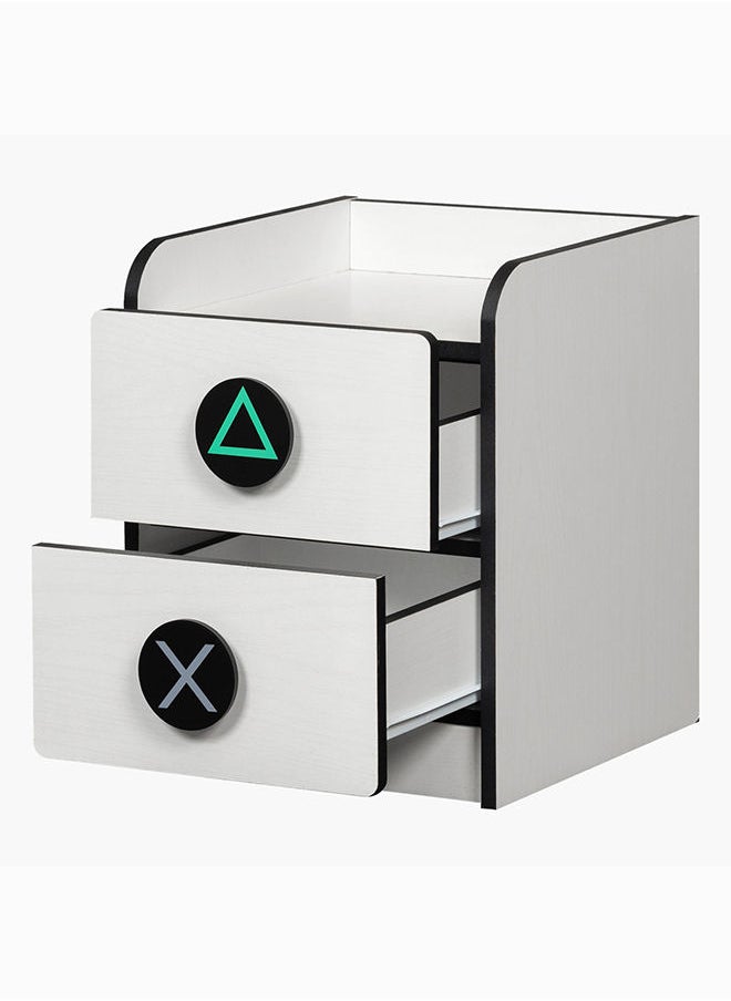 Home Box طاولة جانبية ذات درجين من Gamerz مقاس 40 × 50 × 40 سم  - Image 4