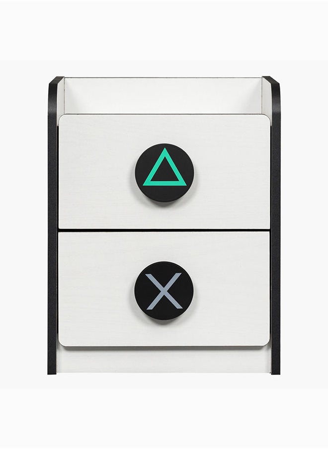 Home Box طاولة جانبية ذات درجين من Gamerz مقاس 40 × 50 × 40 سم  - Image 2