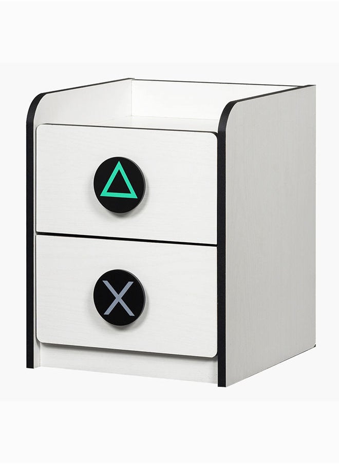 Home Box طاولة جانبية ذات درجين من Gamerz مقاس 40 × 50 × 40 سم  - Image 3