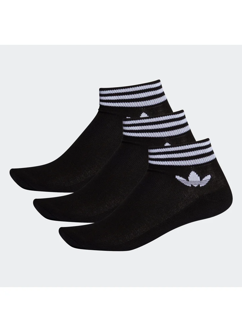 اديداس TREFOIL ANKLE SOCK HALF-CUSHIONED 3 PAIR PACK