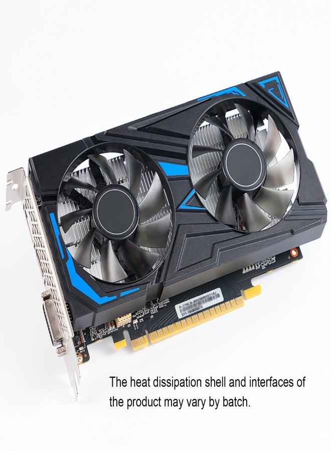 بطاقة الرسوميات GTX 1650 بسعة 4GB 128Bit GDDR5 مع مروحة تبريد مزدوجة للكمبيوتر للألعاب وتحرير الفيديو متعدد المنافذ - Image 3