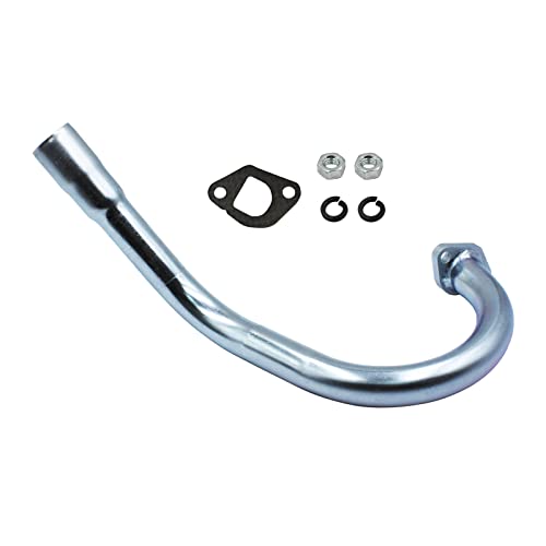 YHB Exhaust Header Pipe added Horsepower Compatible with Predator 212CC Hemi and Non-Hemi and most 196cc OHV Clone engines - Exhaust Pipe brace and silencer not included - Image 3