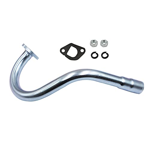 YHB Exhaust Header Pipe added Horsepower Compatible with Predator 212CC Hemi and Non-Hemi and most 196cc OHV Clone engines - Exhaust Pipe brace and silencer not included - Image 5