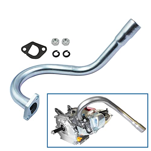 YHB Exhaust Header Pipe added Horsepower Compatible with Predator 212CC Hemi and Non-Hemi and most 196cc OHV Clone engines - Exhaust Pipe brace and silencer not included - Image 2