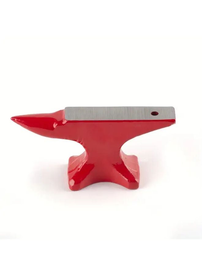 سندان قرن حديدي أحمر كتلة طاولة لصنع المجوهرات من الفولاذ المقاوم للصدأ - Image 1