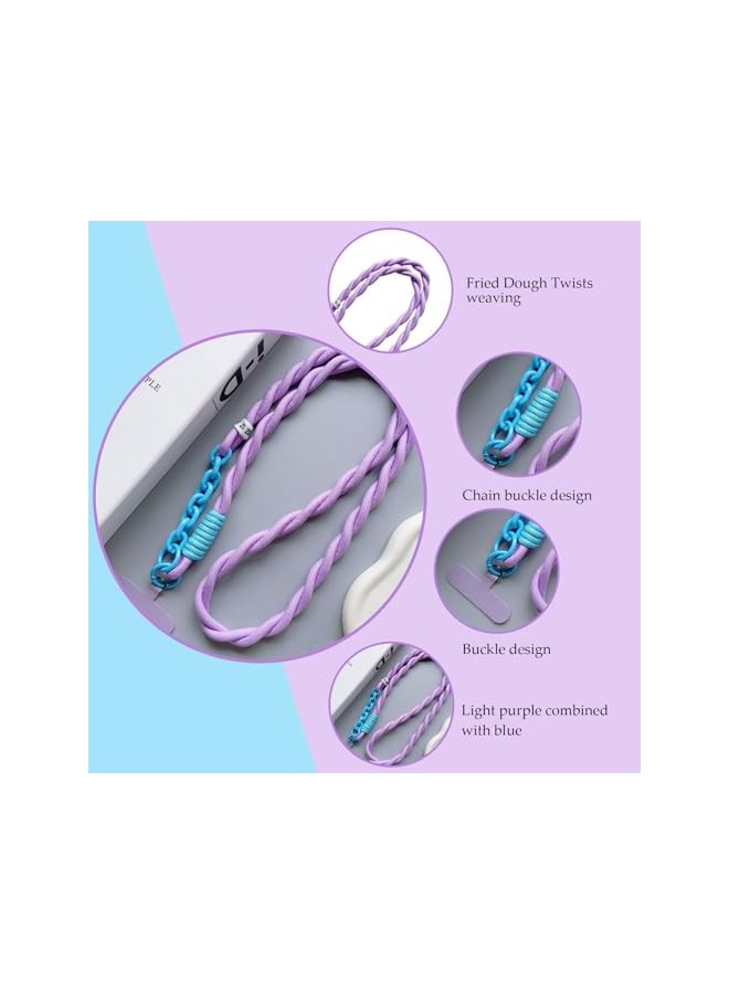 Green Tiger Cordino per Cellulare, Treccia Intrecciata Cordino Cellulare, per Vacanze, Attività All'Aperto, Viaggi - Image 2