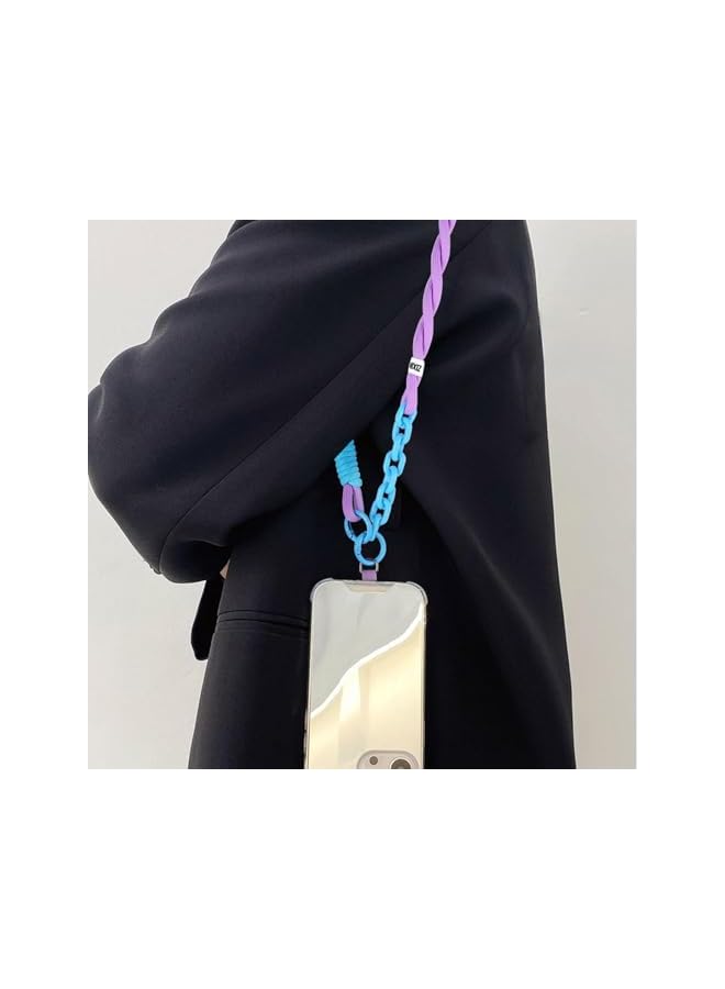 Green Tiger Cordino per Cellulare, Treccia Intrecciata Cordino Cellulare, per Vacanze, Attività All'Aperto, Viaggi - Image 5