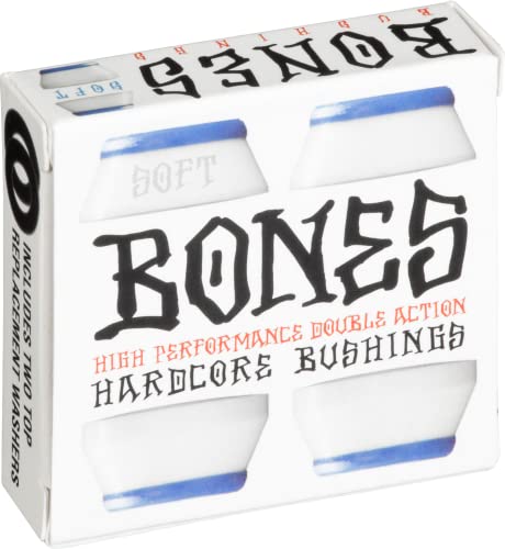 Bones Wheels Hardcore Bushings, Soft, White - Image 3
