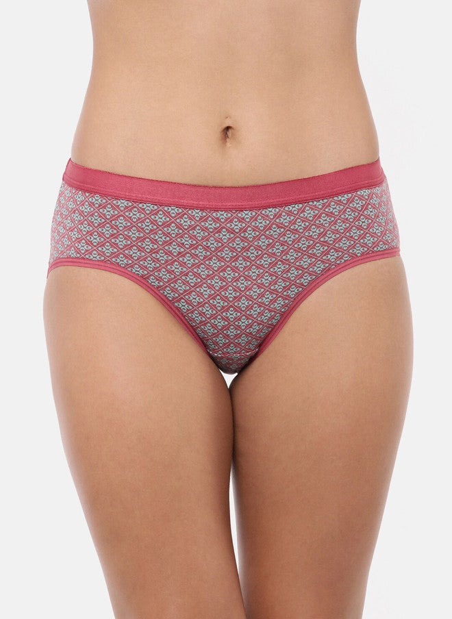 Red Rose RedRose Women Pack Of 3 Assorted Hipster Briefs - Image 3