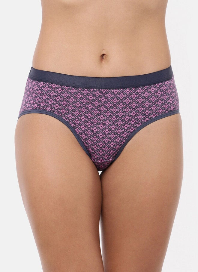 Red Rose RedRose Women Pack Of 3 Assorted Hipster Briefs - Image 2