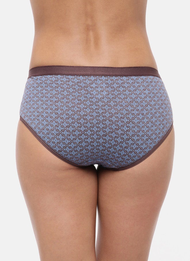 Red Rose RedRose Women Pack Of 3 Assorted Hipster Briefs - Image 4