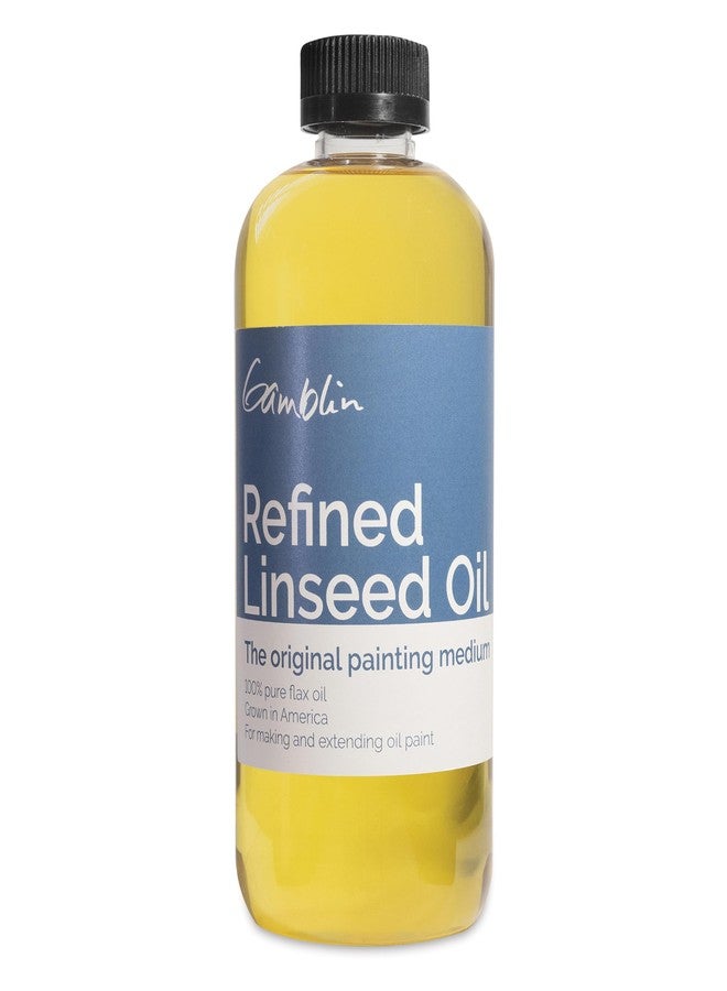 Gamblin Refined Linseed 16 Oz - Image 1