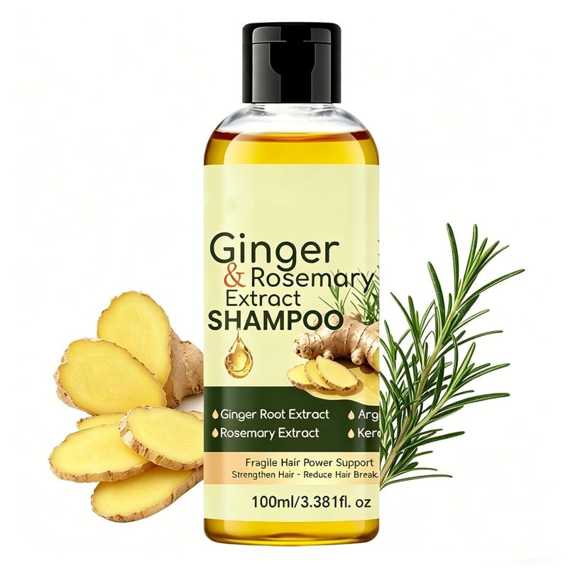 Stain resistant Ginger & Rosemary Extract Shampoo, Travel Size Deep Cleansing Oil Control , Strengthens Hair with Ginger Root, Keratin & Argan Oil, Moisturize & Boost Shine, Create Smooth Hair for Women 3.38oz Easy store & transit build Stain resistant New residential zone delivery Market demand focused build Varied size selections Local trackable shipment Light & sturdy Easy daily handling design Low wear optimized design Multi-use upgraded craftsmanship Cross product compatible Coast & inland available Temp resistant Stable local goods source Widely used design Universal design Working day delivery service Spec upgraded improved quality Small apartment fit Nationwide delivery Balanced weight Foldable Budget friendly premium quality Condition adaptive build - Image 1