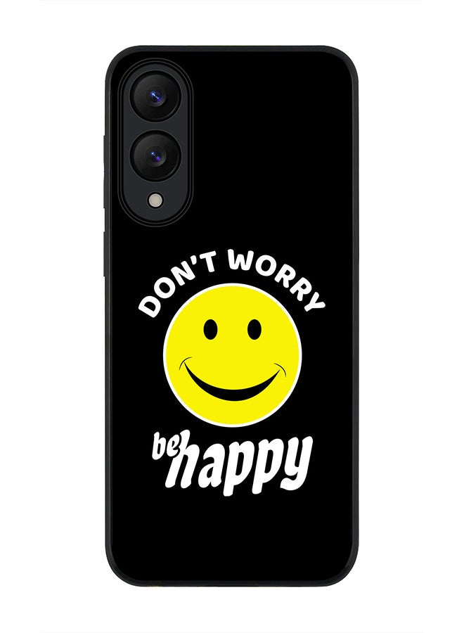 Stylizedd For Samsung Galaxy S25 Edge Case,Slim fit Camera Protection, Shockproof Thin Phone cover  - Don't worry be happy