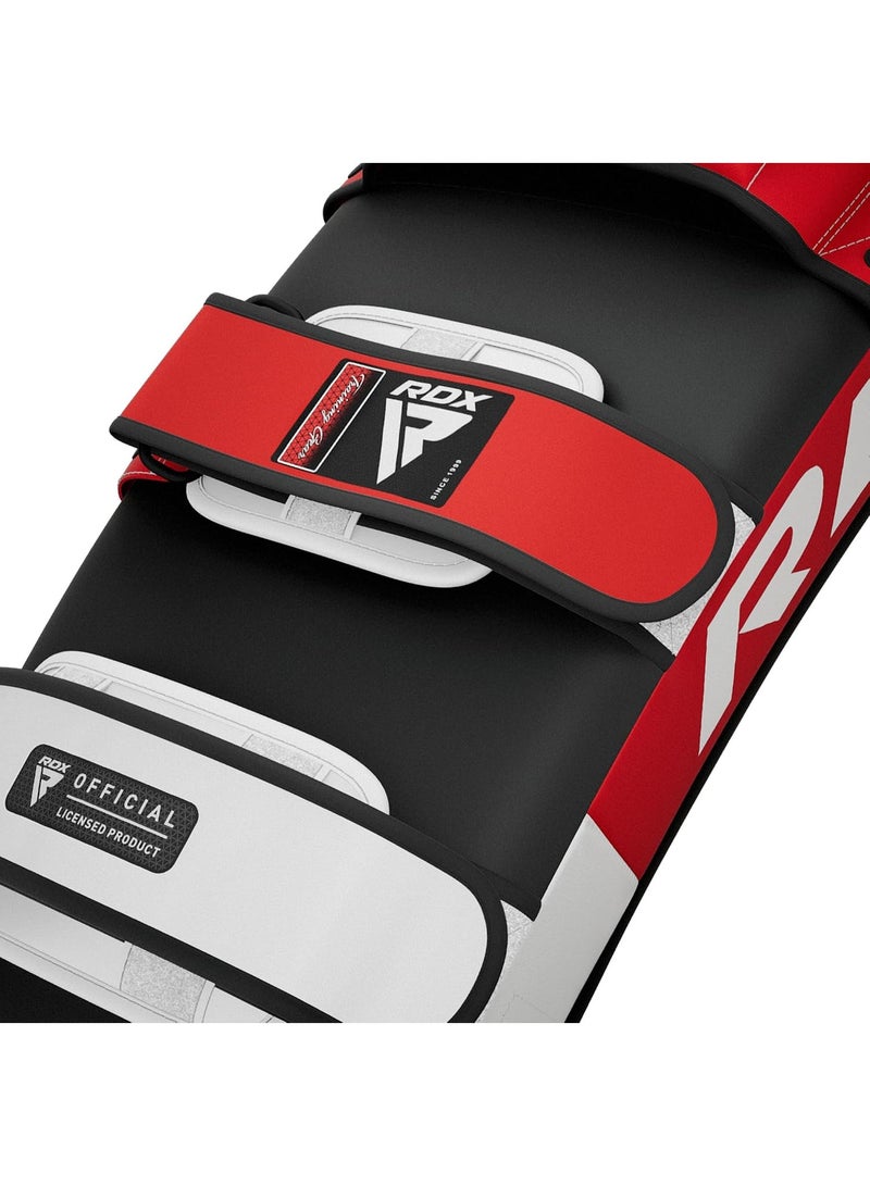 RDX Muay Thai Pad for Training - Curved Kickboxing Strike Shield for MMA, Karate, Taekwondo, and More |Red/Black (APR-T1R) - Image 4
