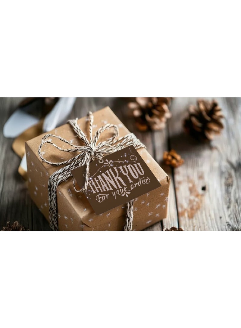 Luxury Thank You Cards Set – 100 Premium Cards – 5×9 cm – High-Quality Finish - Image 3