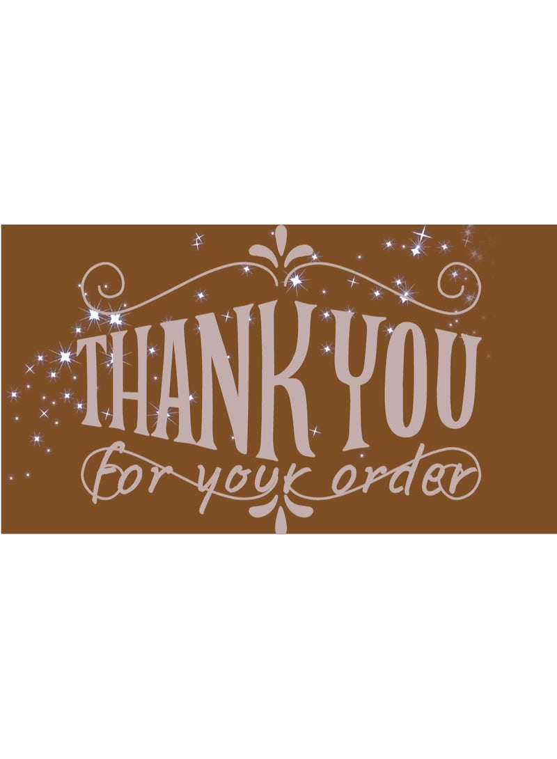 Luxury Thank You Cards Set – 100 Premium Cards – 5×9 cm – High-Quality Finish - Image 1