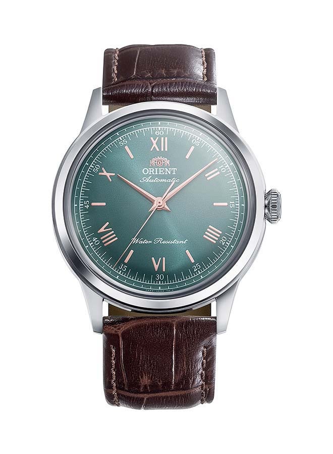 ORIENT Unisex ORIENT Classic BB00 Bambino 38 Roman RA-BB0001E - Leather Unisex Mechanical 3 hands - Image 1