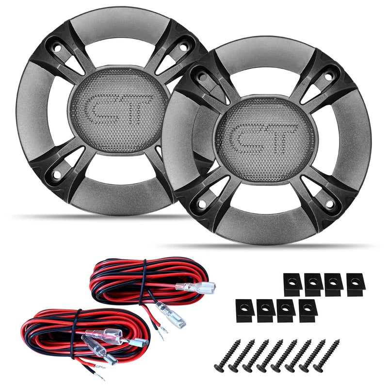 CT Sounds BIO-4-COX 4 Inch Coaxial Car Speakers, 160 Watts Max, Pair - Image 5