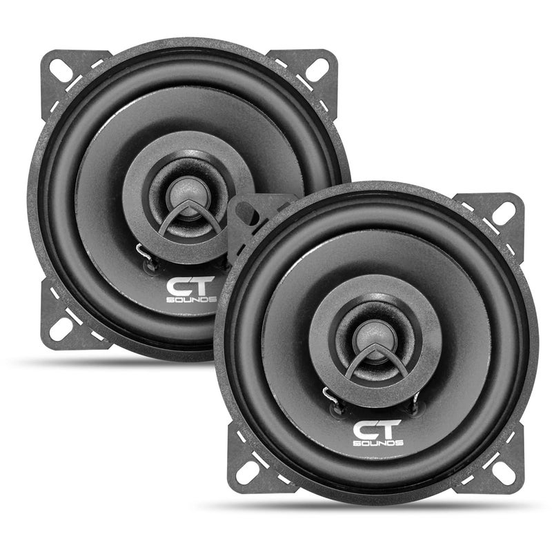 CT Sounds BIO-4-COX 4 Inch Coaxial Car Speakers, 160 Watts Max, Pair - Image 2