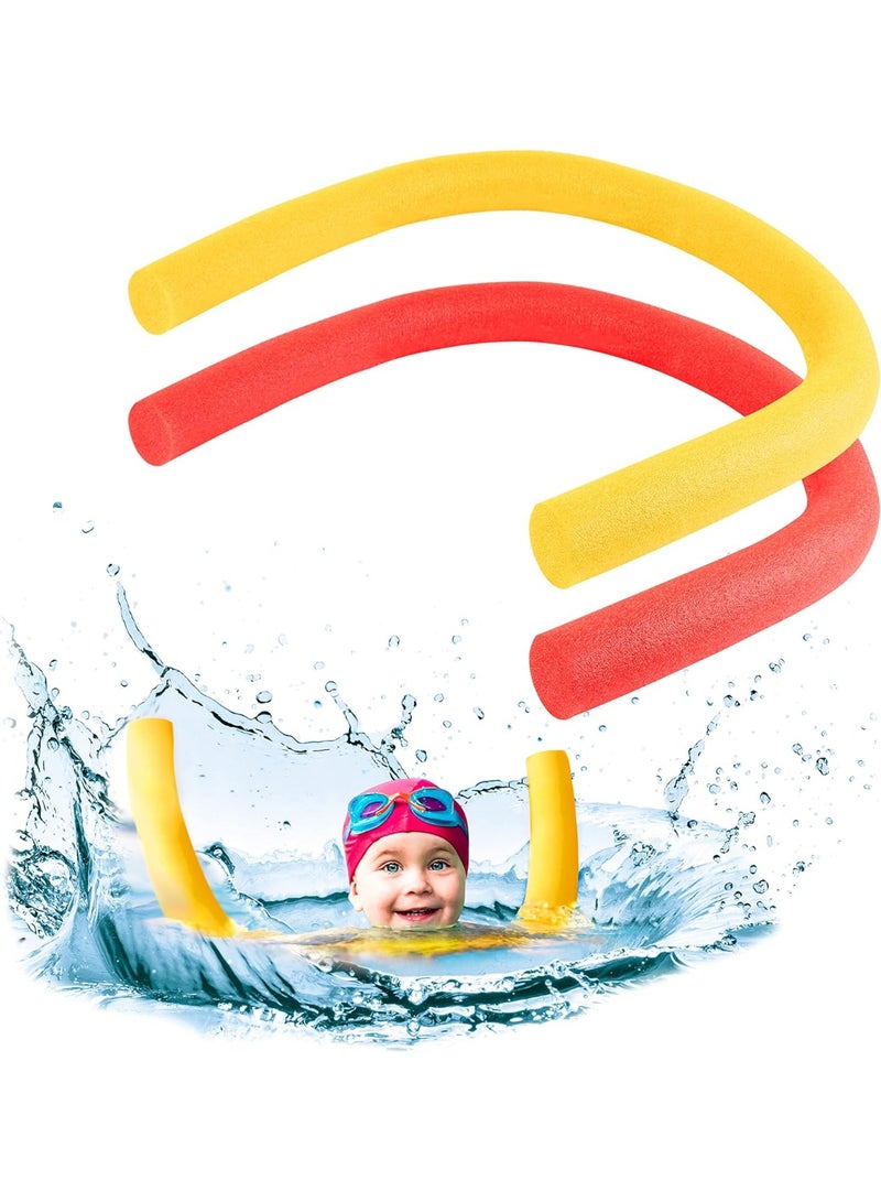1 Piece Premium Swim Ring for Swimming Water Relaxation Water Sports with Floating Power and Strong Support to Ensure Safety and Maximum Fun, Suitable for Kids and Adults (Random Color) - Image 1