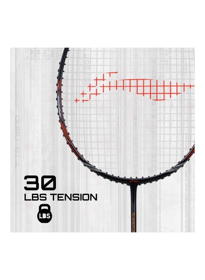 Li-Ning Turbo Charging Z Combat Carbon Fibre UnStrung Badminton Racket with Free Full Cover (Black/Copper) - Image 5