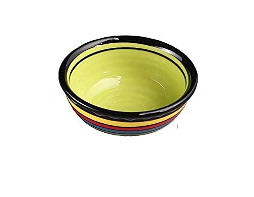 Caffeine Ceramic Handmade Multicolor katori Bowl Set of 1 - Image 2